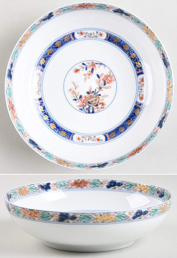 Koutani (White Background) Coupe Soup Bowl by Raynaud-1