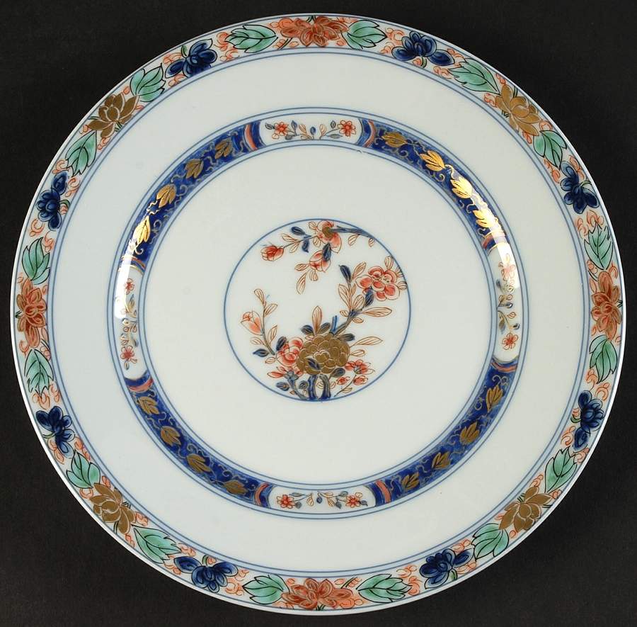 Koutani (White Background) Salad Plate by Raynaud-1