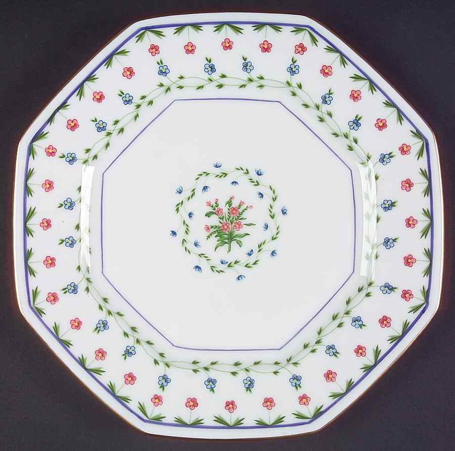 Lafayette Octagonal Luncheon Plate by Raynaud-1