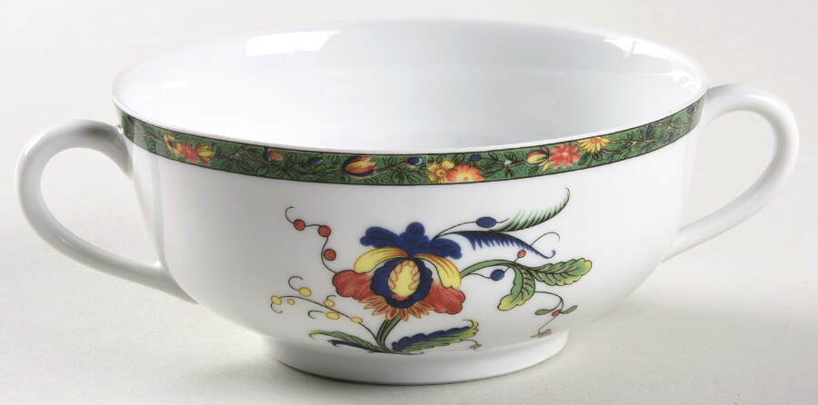 Louviers Flat Cream Soup Bowl by Raynaud-1