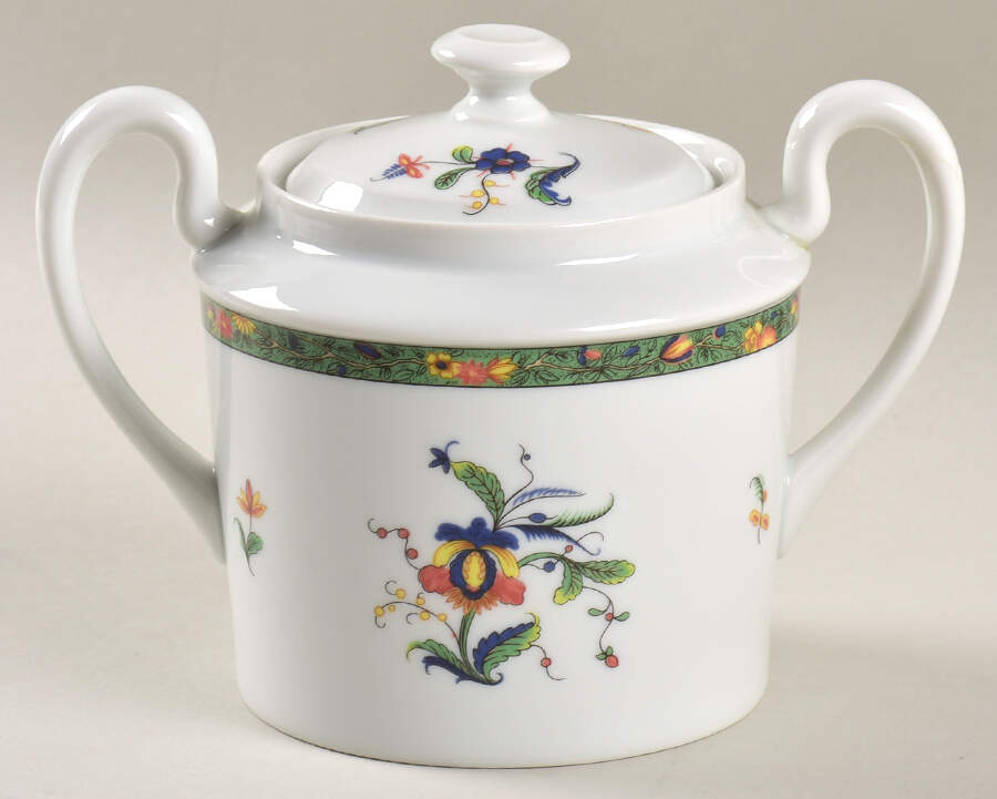 Louviers Oversize Sugar Bowl & Lid by Raynaud-1