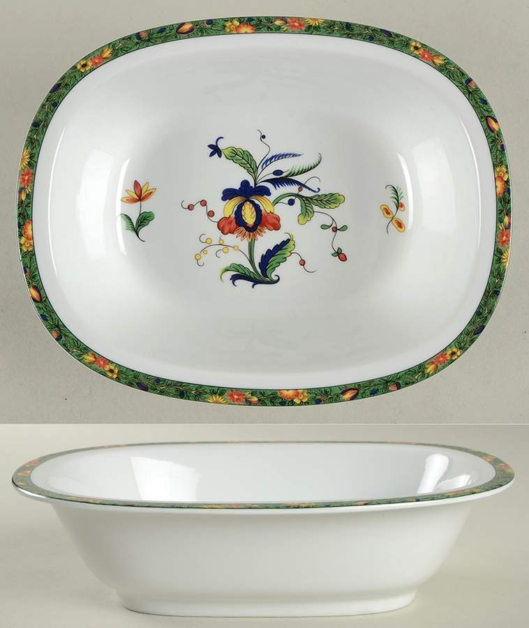 Louviers 9" Oval Vegetable Bowl by Raynaud-1