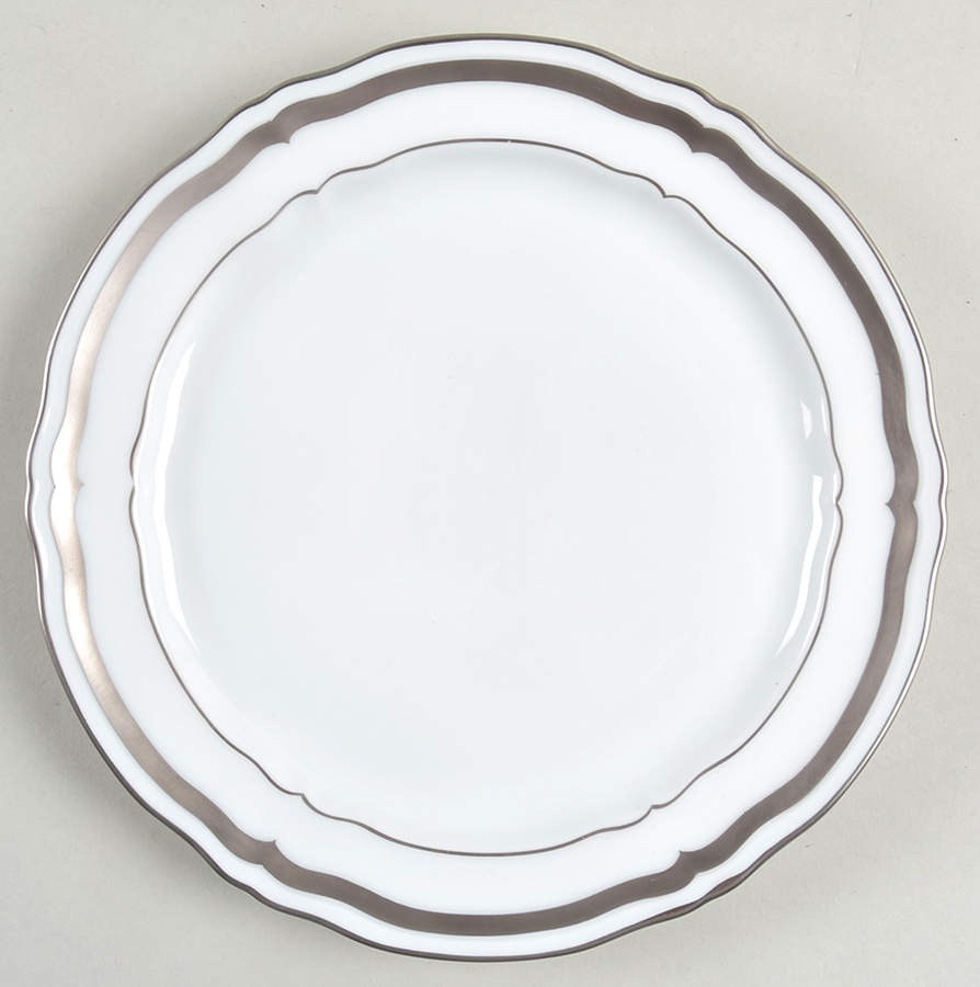 Marie Antoinette Platinum Salad Plate by Raynaud-1