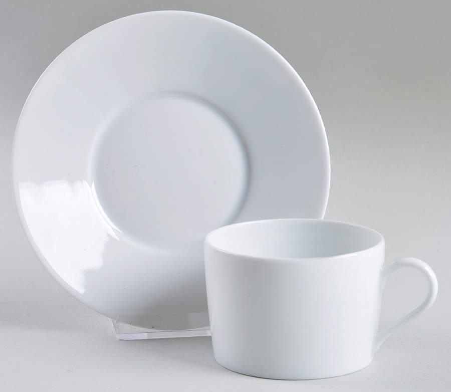 Marly-Menton Flat Cup & Saucer Set by Raynaud-1