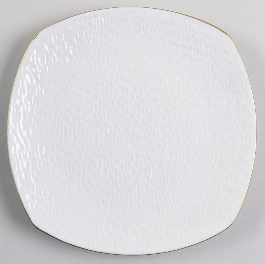 Mineral Gold Square Bread & Butter Plate by Raynaud-1