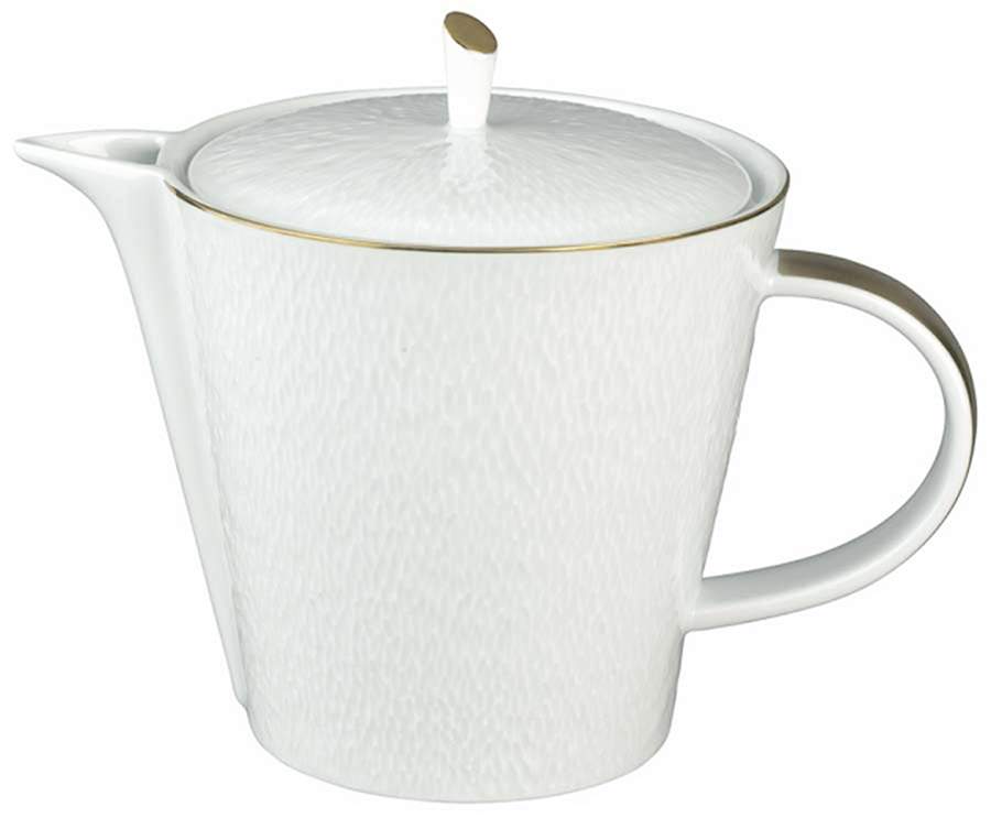Mineral Gold Tea/Coffee Pot & Lid by Raynaud-1