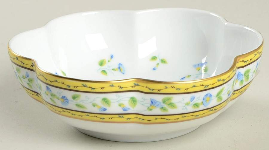 Morning Glory (Spray) Small Melon Bowl by Raynaud-1