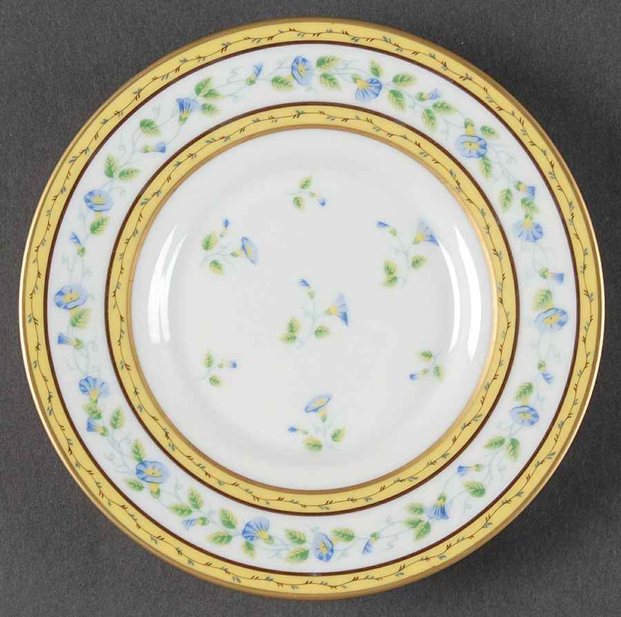 Morning Glory (Spray) Saucer by Raynaud-1