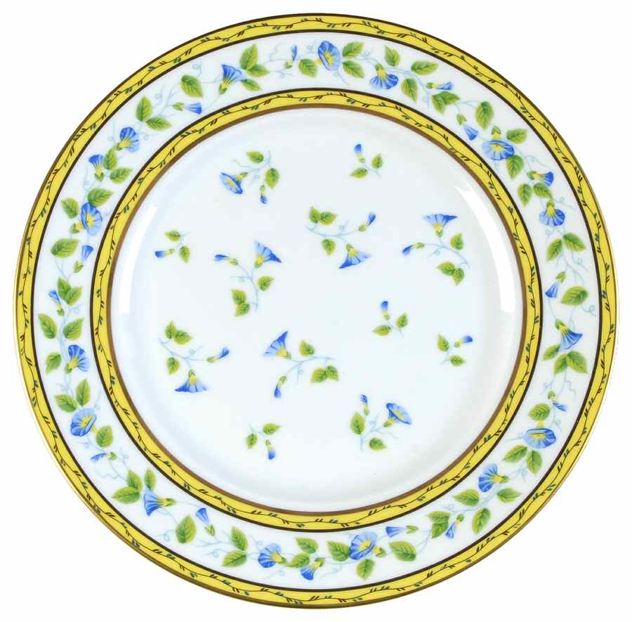 Morning Glory (Spray) Dessert Luncheon Plate by Raynaud-1