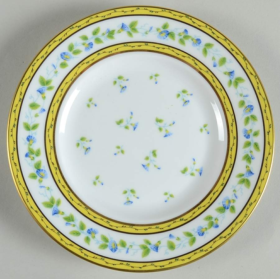 Morning Glory (Spray) Bread & Butter Plate by Raynaud-1