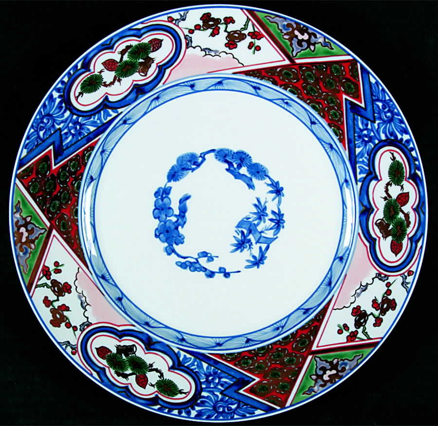 Nin Sou Dinner Plate by Raynaud-1