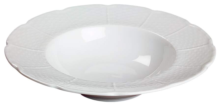 Osier Rim Soup Bowl by Raynaud-1