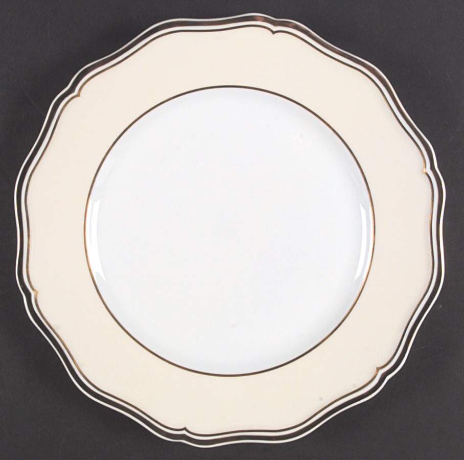 Polka Ivory Dinner Plate by Raynaud-1