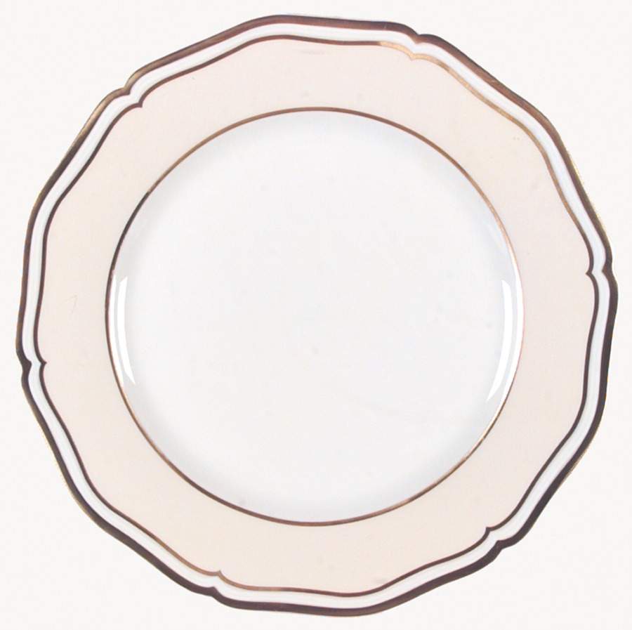 Polka Ivory Dessert Luncheon Plate by Raynaud-1