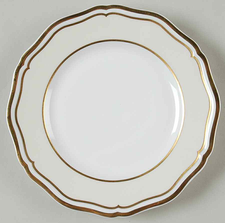 Polka Ivory Bread & Butter Plate by Raynaud-1