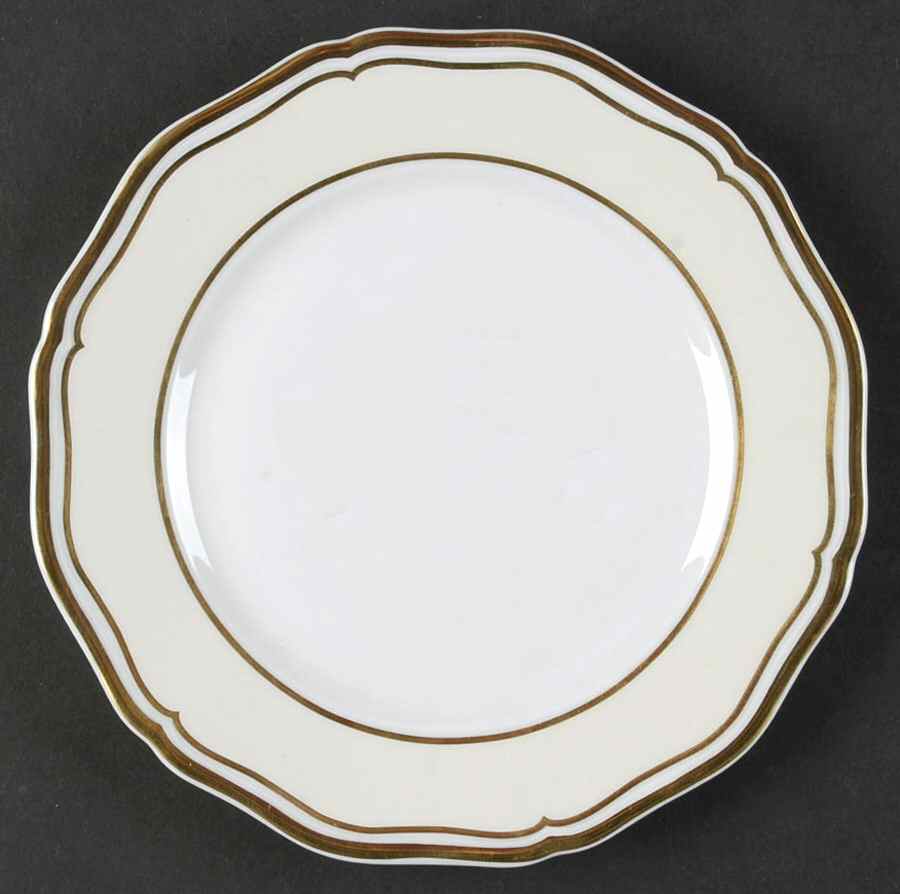 Polka Ivory Salad Plate by Raynaud-1