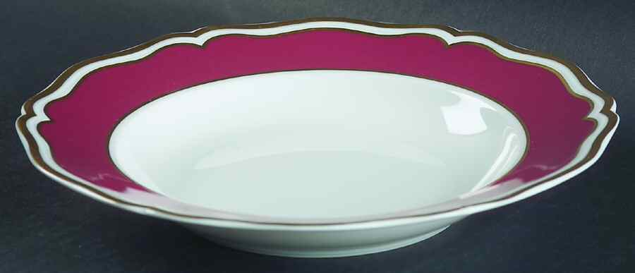 Polka Red 9" Individual Pasta Bowl by Raynaud-1