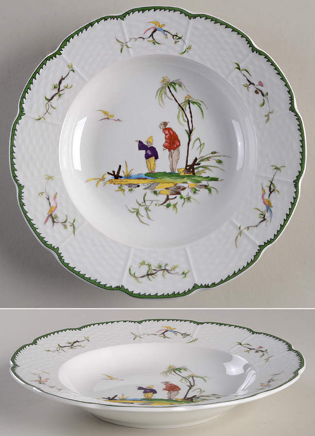 Si Kiang Large Rim Soup Bowl by Raynaud-1