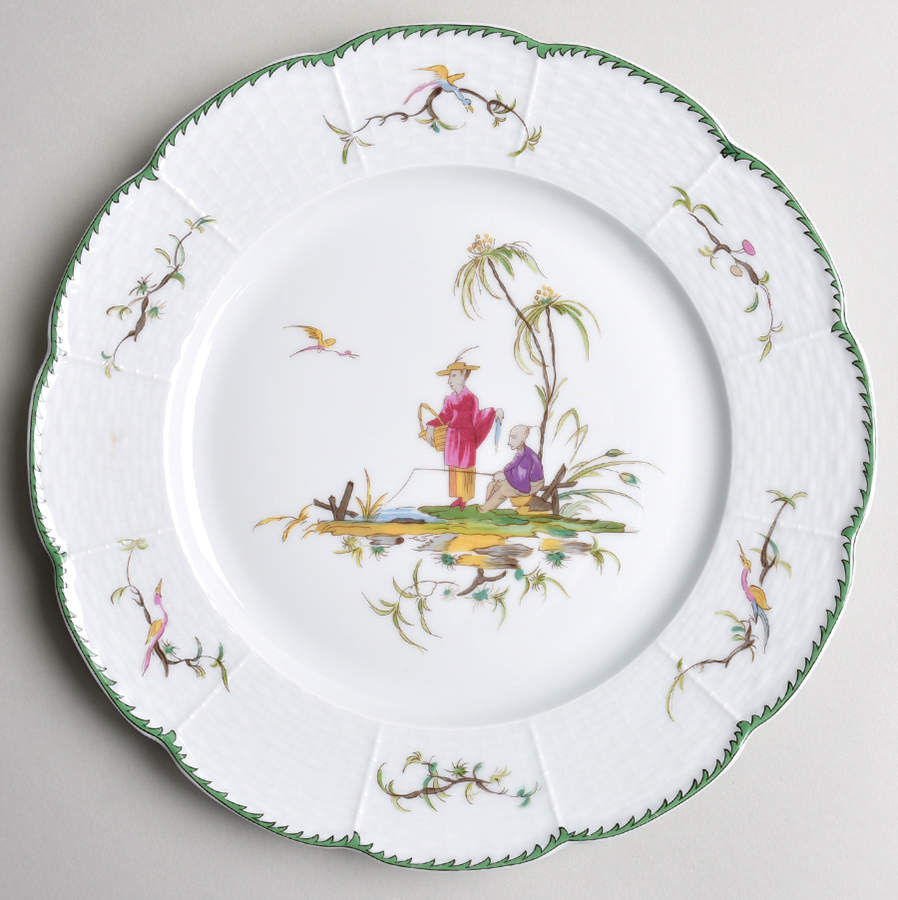 Si Kiang Dinner Plate by Raynaud-1