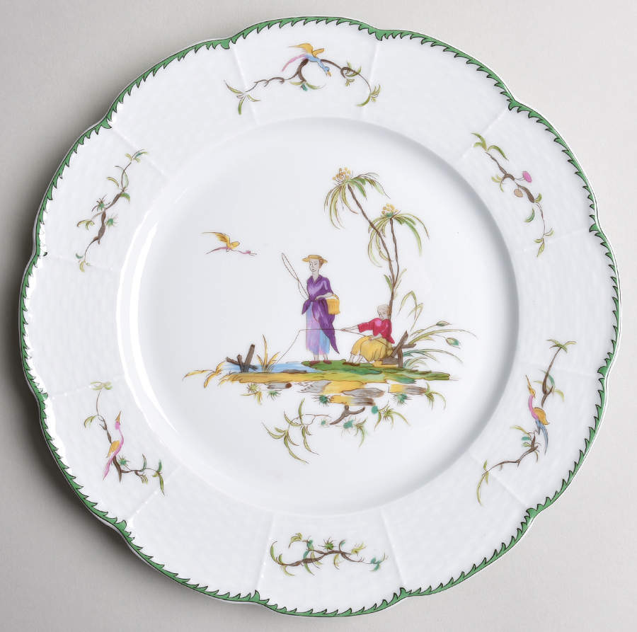 Si Kiang Dinner Plate by Raynaud-1