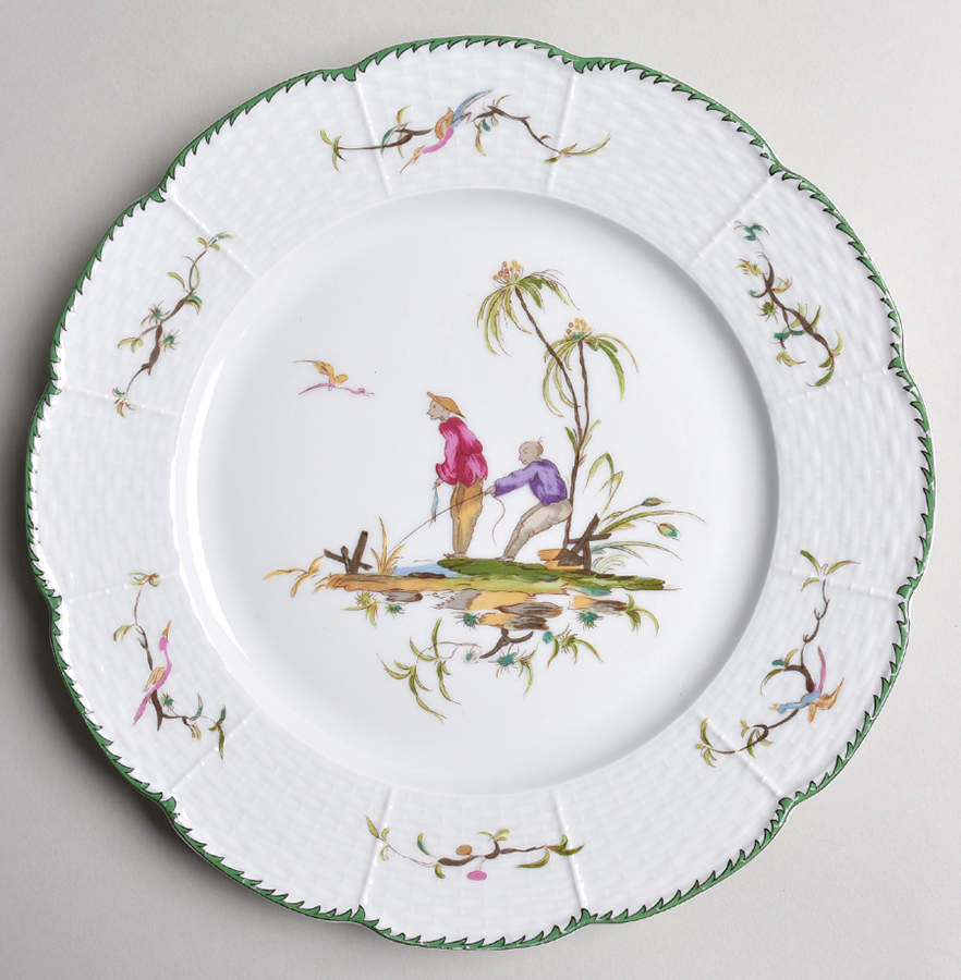 Si Kiang Dinner Plate by Raynaud-1