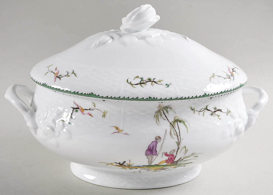 Si Kiang Tureen & Lid by Raynaud-1