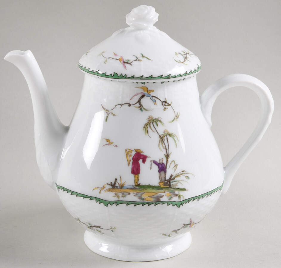 Si Kiang Teapot & Lid by Raynaud-1