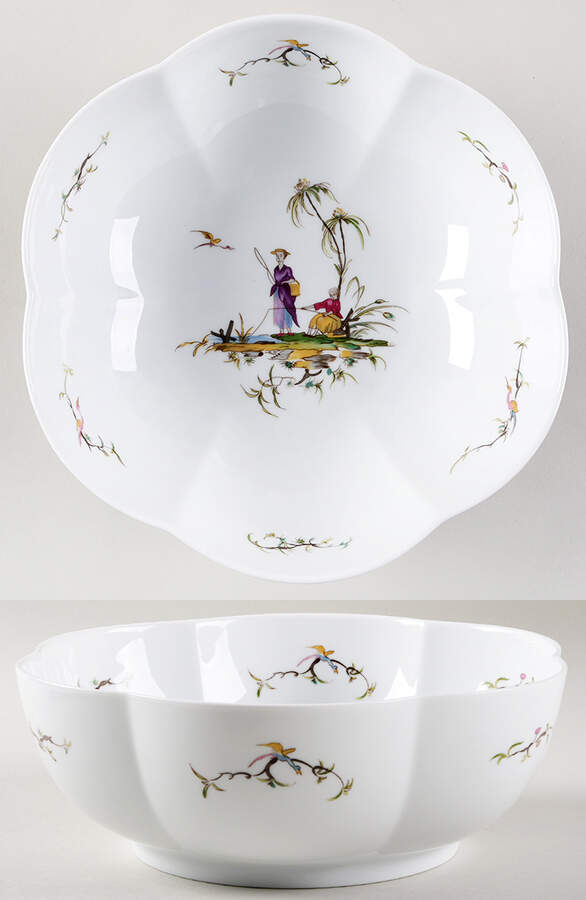 Si Kiang 9" Melon Bowl by Raynaud-1