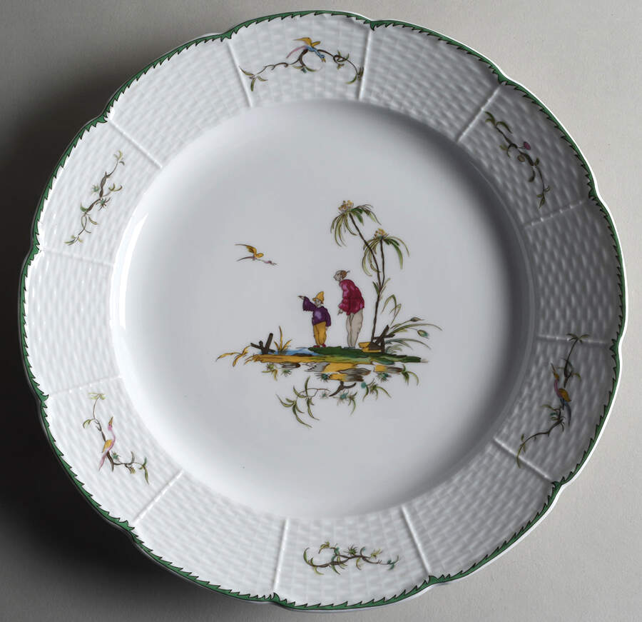 Si Kiang 12" Chop Plate (Round Platter) by Raynaud-1