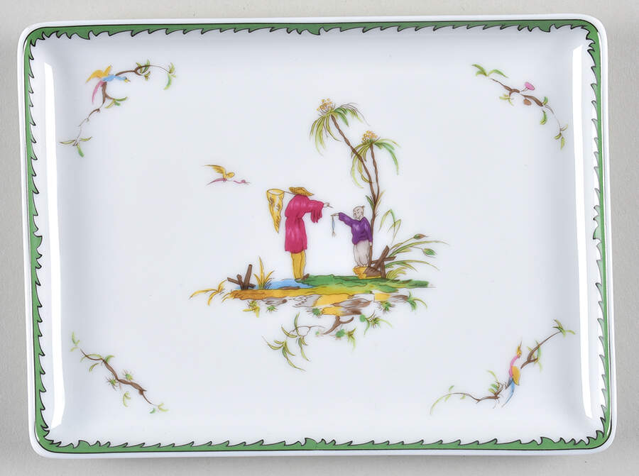 Si Kiang 6" Rectangular Tray by Raynaud-1