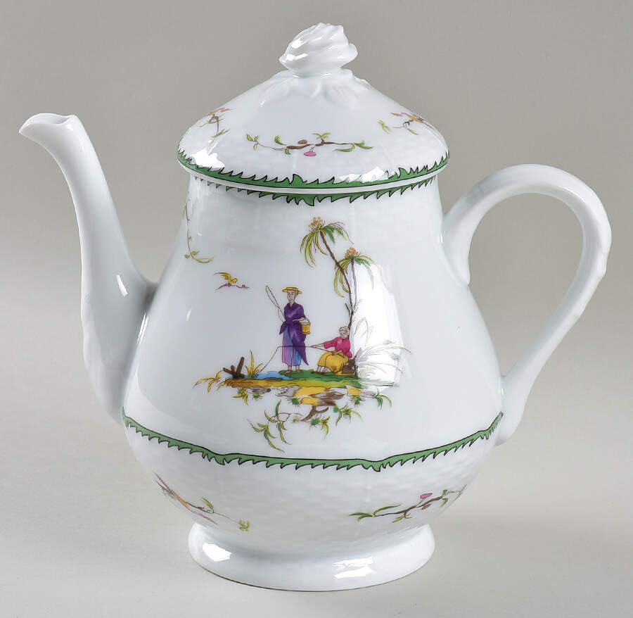 Si Kiang Teapot & Lid by Raynaud-1