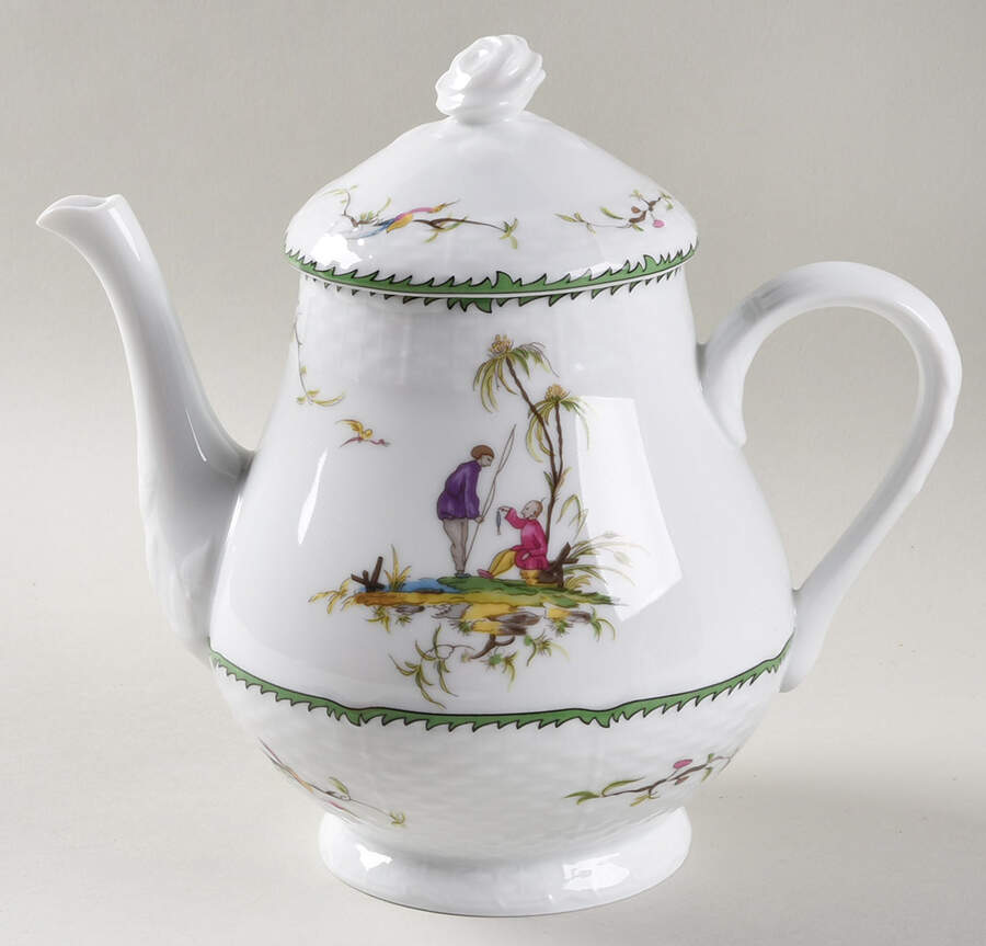 Si Kiang Teapot & Lid by Raynaud-1