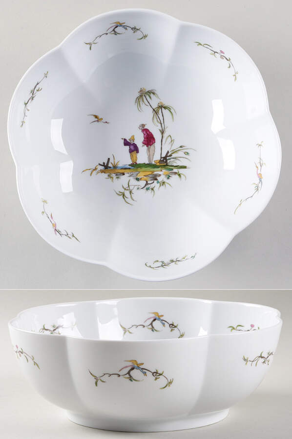 Si Kiang 9" Melon Bowl by Raynaud-1