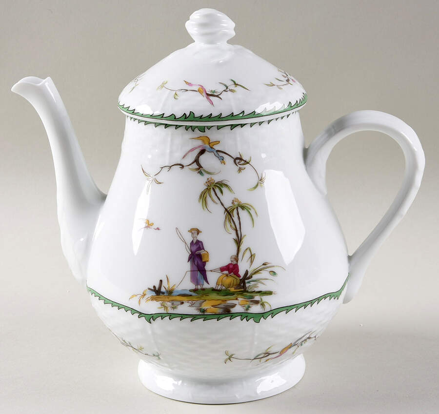 Si Kiang Teapot & Lid by Raynaud-1