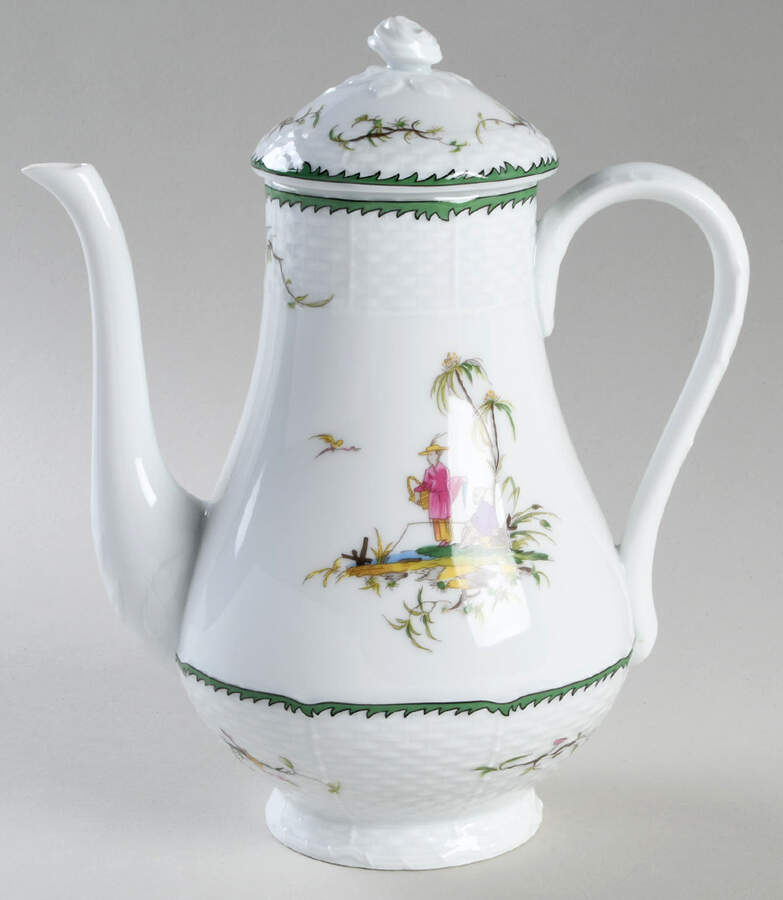 Si Kiang Coffee Pot & Lid by Raynaud-1