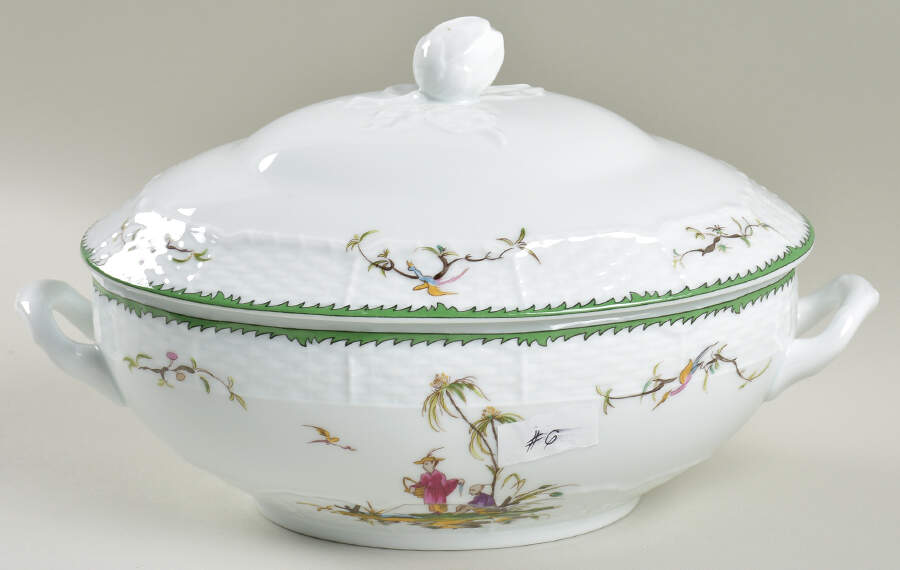 Si Kiang Oval Covered Vegetable by Raynaud-1