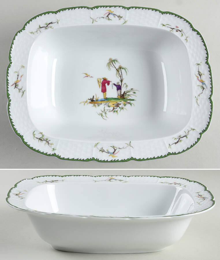 Si Kiang 10" Oval Vegetable Bowl by Raynaud-1