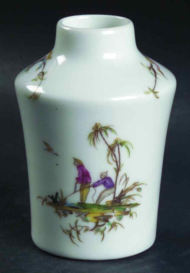 Si Kiang 3" Bud Vase by Raynaud-1