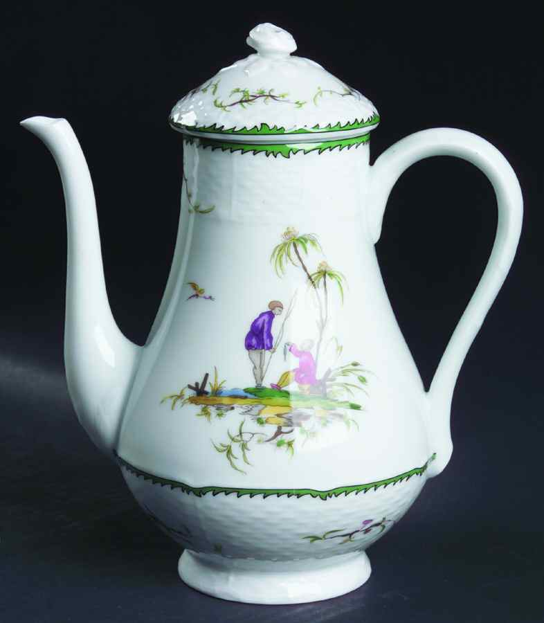 Si Kiang Coffee Pot & Lid by Raynaud-1