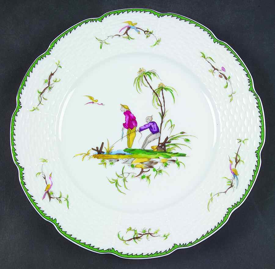 Si Kiang Dessert Luncheon Plate by Raynaud-1