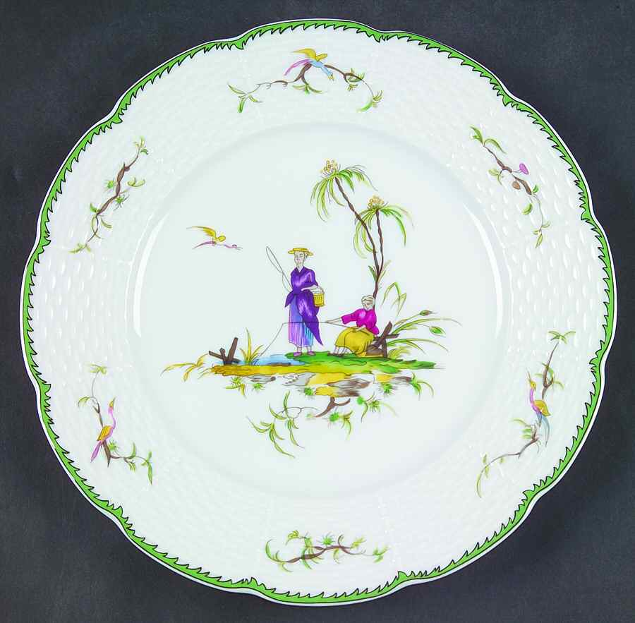 Si Kiang Dessert Luncheon Plate by Raynaud-1