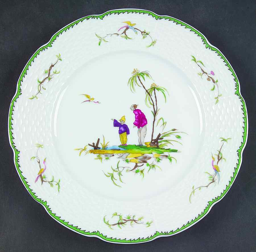 Si Kiang Dessert Luncheon Plate by Raynaud-1