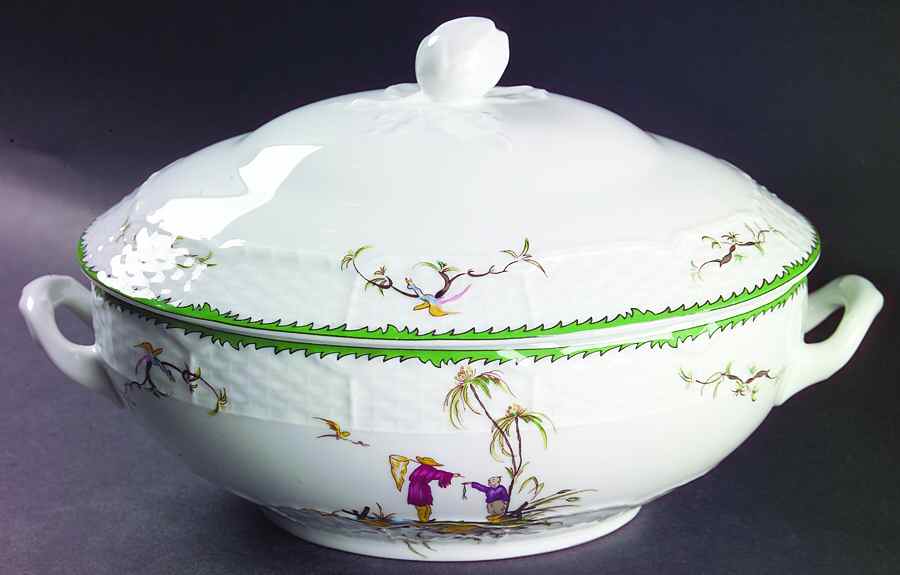 Si Kiang Oval Covered Vegetable by Raynaud-1
