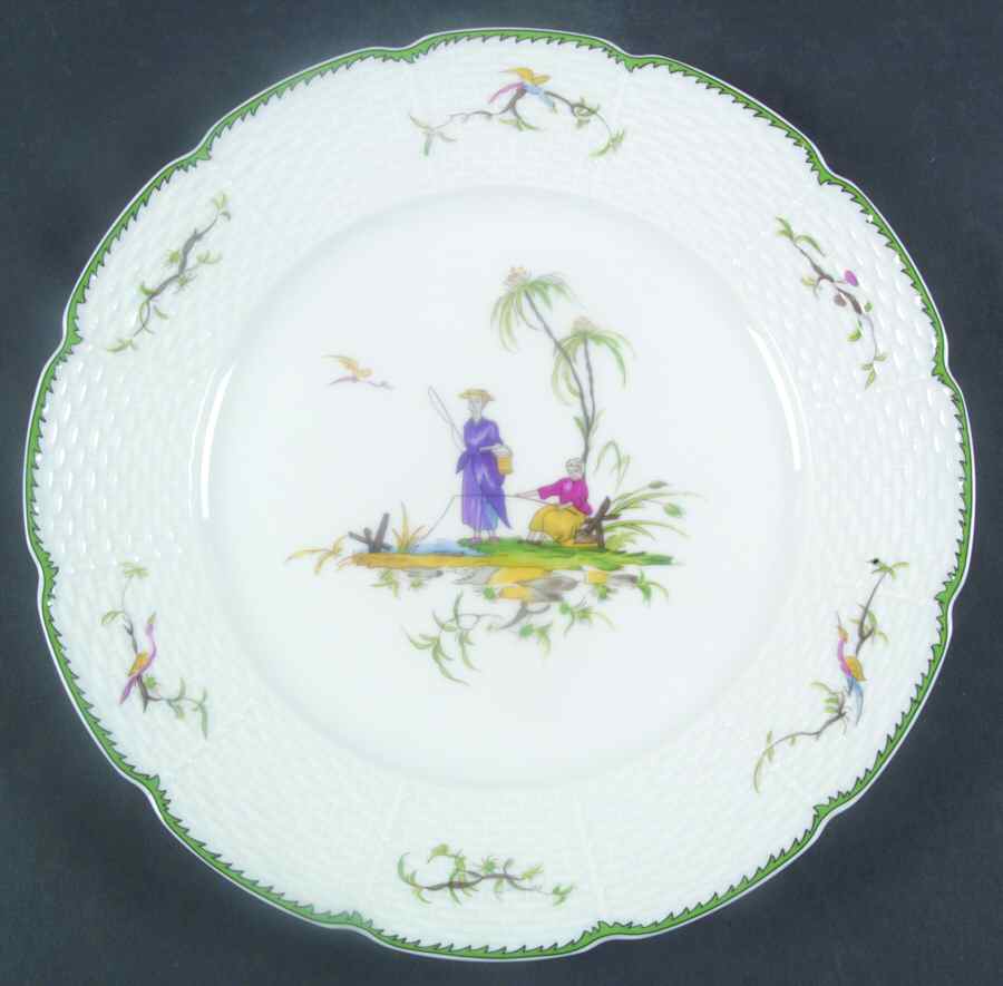 Si Kiang Large Dinner Plate by Raynaud-1