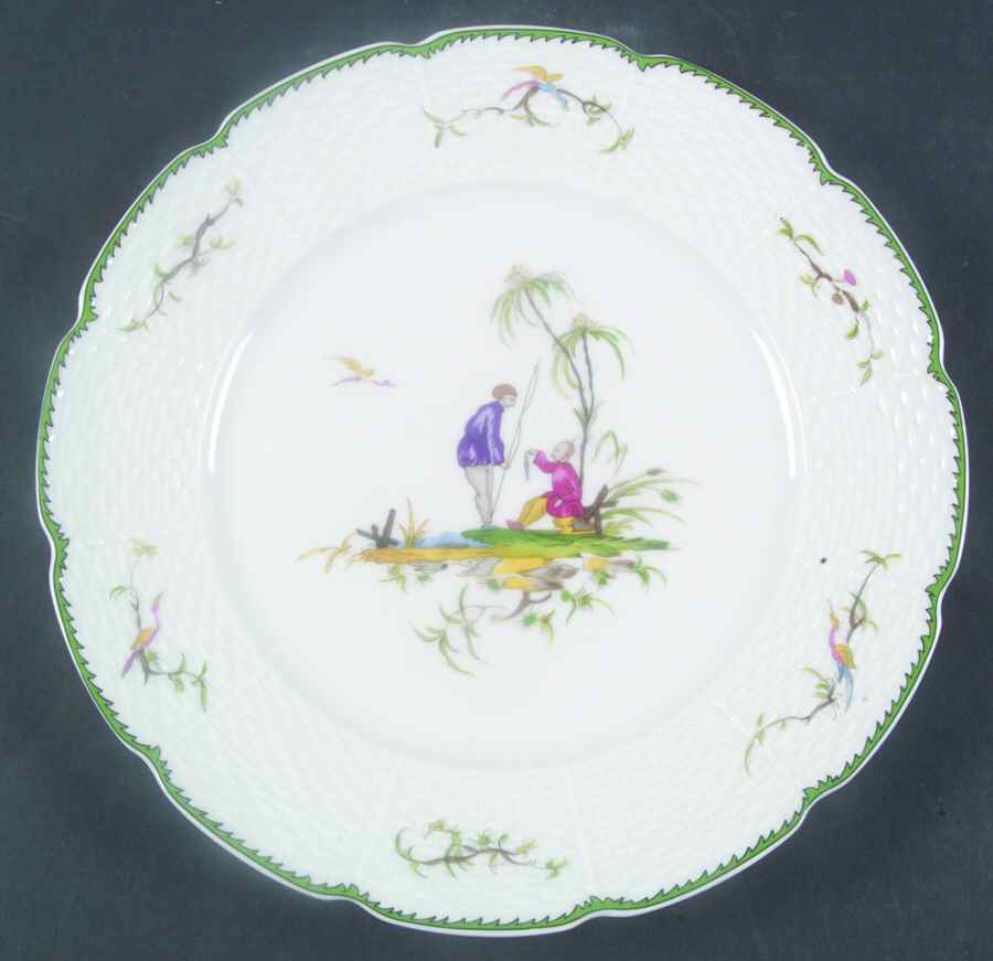 Si Kiang Large Dinner Plate by Raynaud-1
