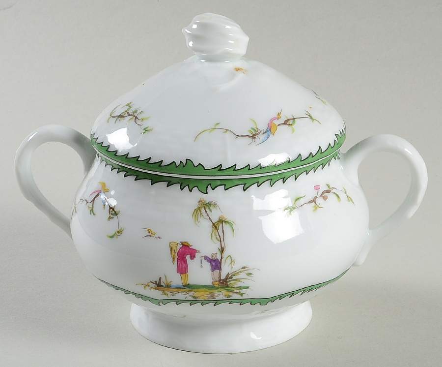 Si Kiang Sugar Bowl & Lid by Raynaud-1