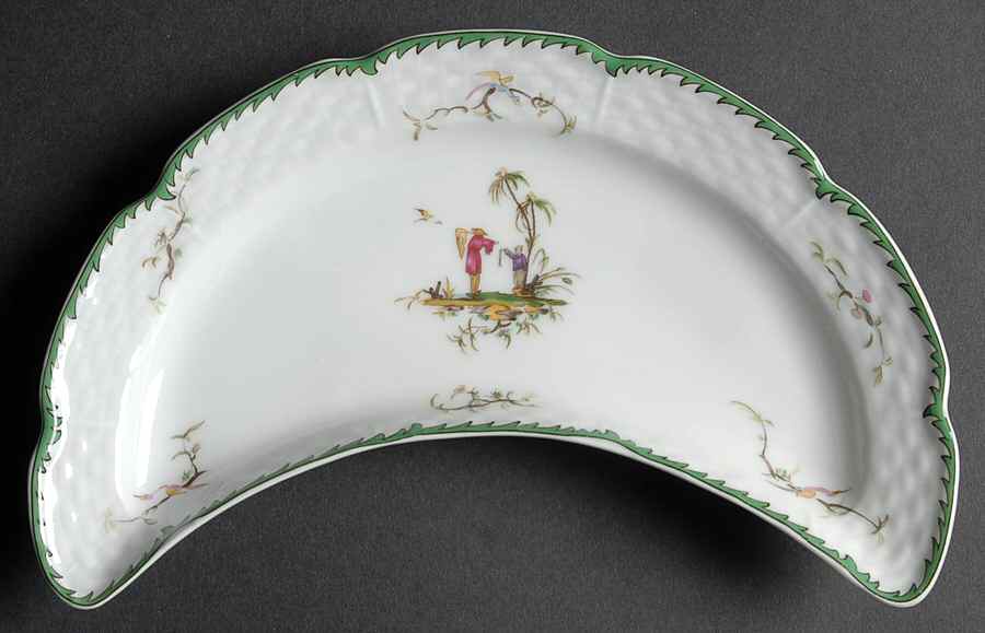 Si Kiang Crescent Salad Plate by Raynaud-1