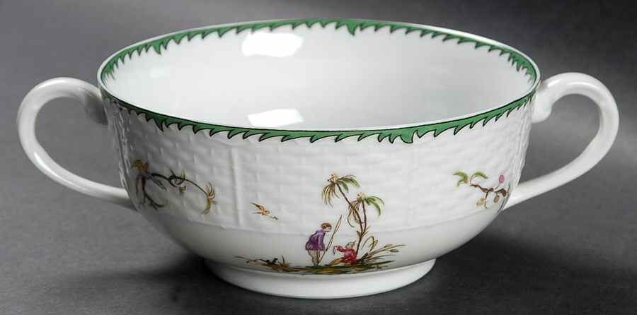 Si Kiang Flat Cream Soup Bowl by Raynaud-1