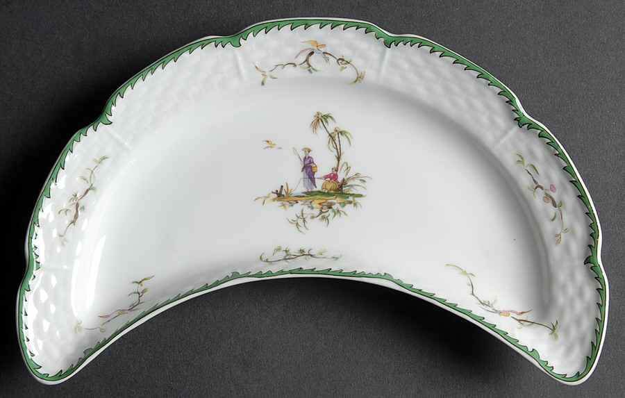 Si Kiang Crescent Salad Plate by Raynaud-1