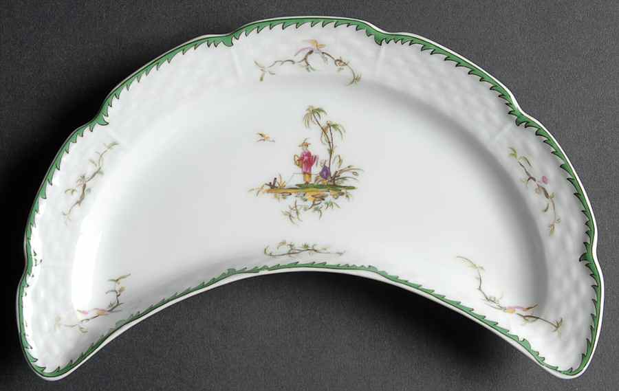 Si Kiang Crescent Salad Plate by Raynaud-1